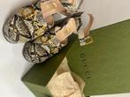 Sandales à talon Gucci 39,5, Kleding | Dames, Schoenen, Beige, Nieuw, Ophalen of Verzenden, Gucci