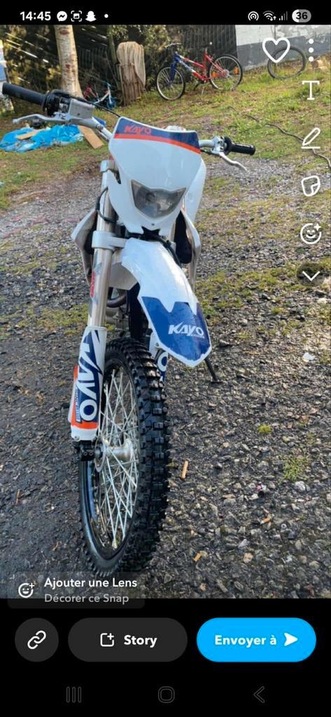 Moto cross, Fietsen en Brommers, Brommers | Crossbrommers, Zo goed als nieuw, Ophalen