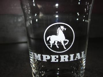 Ancien verre à bière « Imperial » 33cl  Horse Ale Vintage. disponible aux enchères