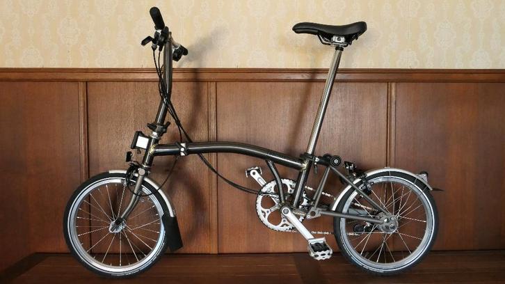 Brompton S6L Titanium - 6 vitesses - NEUF - Rare, Vélos & Vélomoteurs, Vélos | Vélos pliables, Neuf, Brompton, Totalement pliable