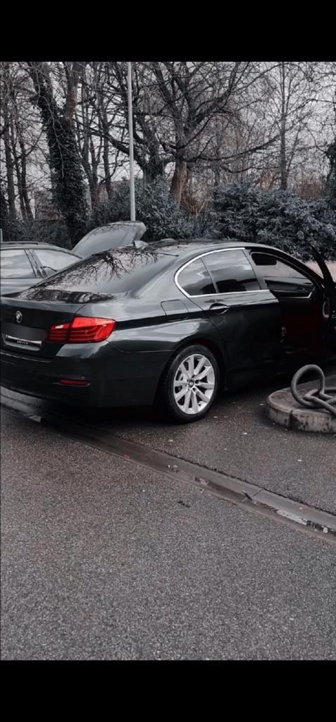 Bmw f10 xdrive 525d Euro6b, Auto's, Abarth, Particulier, Diesel, Euro 6, Berline, 4 deurs, Automaat, Zilver of Grijs, Leder, Ophalen of Verzenden