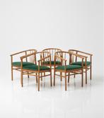 set van 6 deense vintage stoelen, Huis en Inrichting, Stoelen, Ophalen, Gebruikt