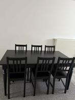 Eettafel met stoelen, Ophalen, Zo goed als nieuw