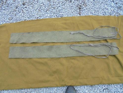 bandes molletières ,de mollets militaire ,belge française, Verzamelen, Militaria | Algemeen, Landmacht, Ophalen of Verzenden