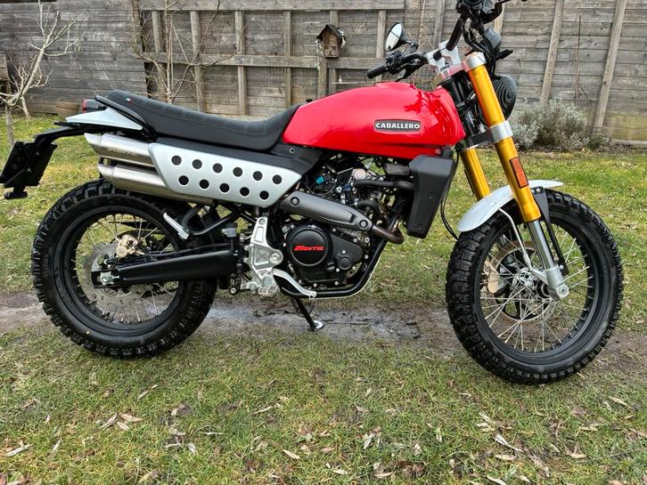 Fantic  Caballero Scrambler 125cc, Motoren, Motoren | Overige merken, Particulier, Overig, 11 kW of minder, 1 cilinder, Minimaal motorrijbewijs A1