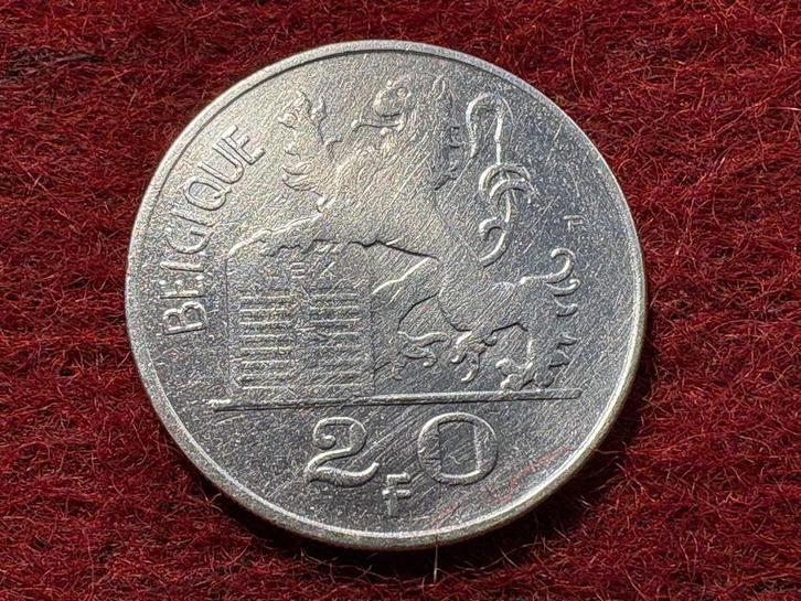 België - 20 Frank Mercurius - 1950 FR (#088#), Postzegels en Munten, Munten | België, Losse munt, Zilver, Zilver, Ophalen of Verzenden