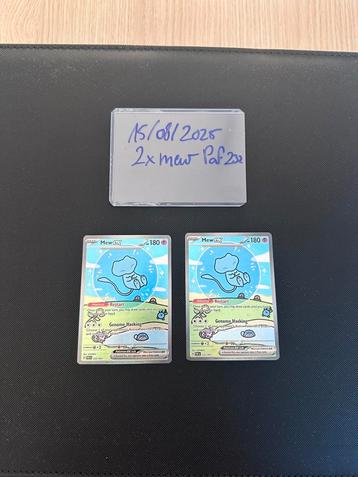 Pokémon MEW PAF 232 2x beschikbaar voor biedingen