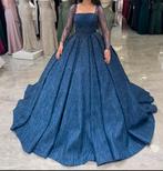 Verlovingsjurk, Kleding | Dames, Trouwkleding en Trouwaccessoires, Ophalen, Gedragen, Blauw, Trouwjurk