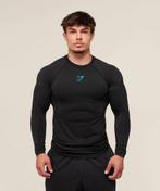Gymshark onyx V 5 long sleeve Large ( nieuw), Enlèvement ou Envoi, Neuf, Taille 52/54 (L), Fitness