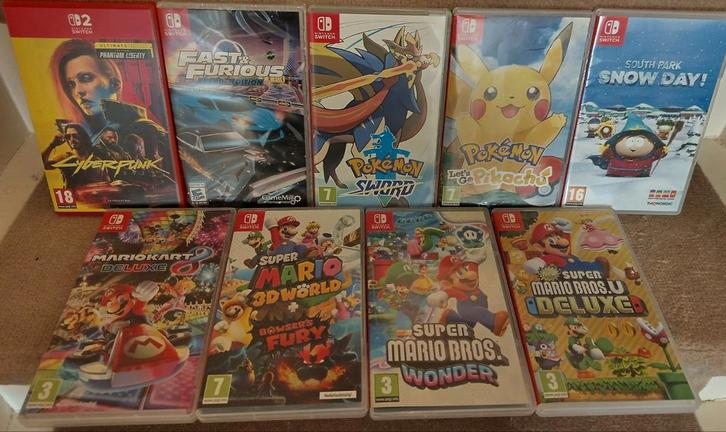 Switch games, Games en Spelcomputers, Games | Nintendo Switch, Ophalen of Verzenden