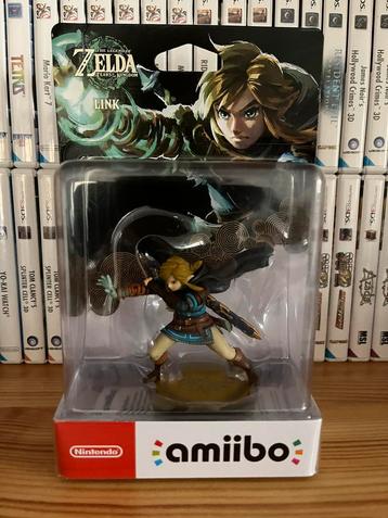 Amiibo Link (Tears Of The Kingdom) + 2 boîtes en fer blanc 