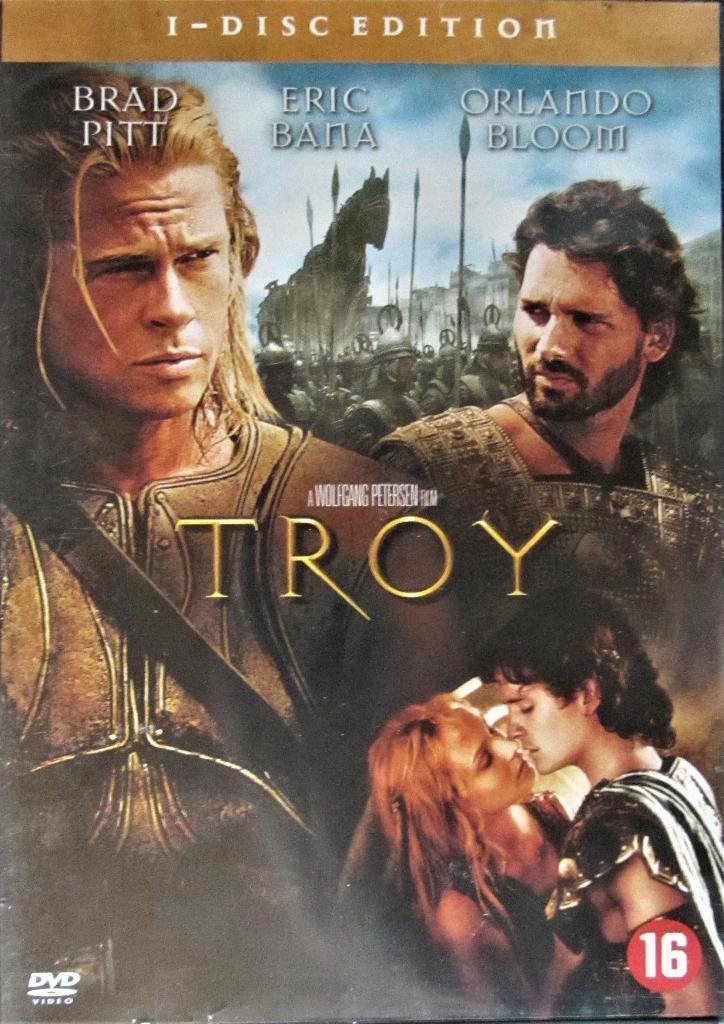 DVD HISTORISCH- TROY (BRAD PITT- ORLANDO BLOOM), CD & DVD, DVD | Action, Comme neuf, Autres genres, Tous les âges, Enlèvement ou Envoi