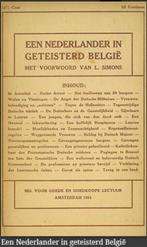 Un Hollandais en Belgique ravagée 1914 Louvain Amsterdam, Envoi, Neuf
