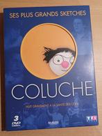 Coluche - Ses plus grands Sketches (3DVD), Comme neuf, Enlèvement, Stand-up ou Spectacle de théâtre, Tous les âges