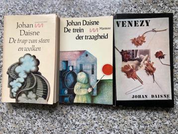 Johan Daisne 3 boeken € 12,00 - € 5,00 / stuk, Enlèvement ou Envoi, Comme neuf, Belgique