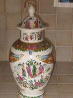 Vase en porcelaine chinoise et plat japonais., Enlèvement ou Envoi