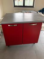 Meuble de cuisine marque Ixina avec plan de travail, Ophalen, Gebruikt, Ilot de cuisine, 50 tot 100 cm