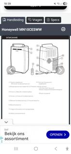 airco Honywell MN 10CESWW, Ophalen, Gebruikt, 3 snelheden of meer, Afstandsbediening