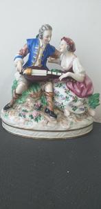 Porseleinen figuur Muziek paar"Rococo", Ophalen of Verzenden