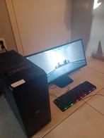 Gaming pc met monitor 29 inch, Computers en Software, Desktop Pc's, Ophalen of Verzenden, Zo goed als nieuw, Met monitor, Gaming
