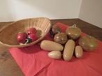 Oude houten kerstballen, Diversen, Gebruikt, Ophalen of Verzenden
