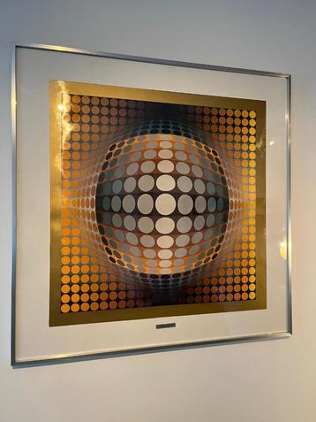 Viktor Vasarely (1906-1997) - prachtige zeefdruk beschikbaar voor biedingen