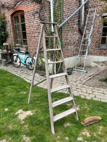 Antieke ladder beschikbaar voor biedingen
