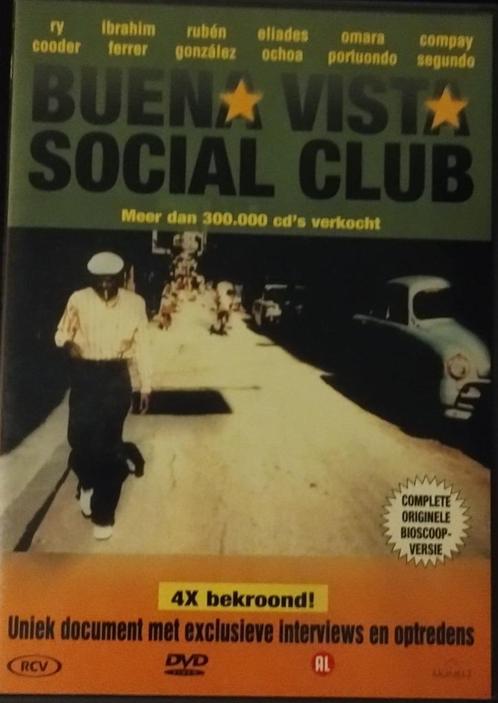 Buena Vista Social Club DVD, Cd's en Dvd's, Dvd's | Documentaire en Educatief, Gebruikt, Kunst of Cultuur, Verzenden
