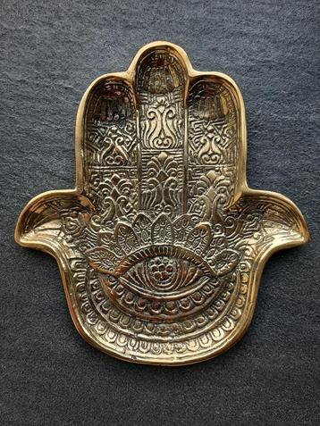 Khamsa/main de Fatima/main de Marie/bronze