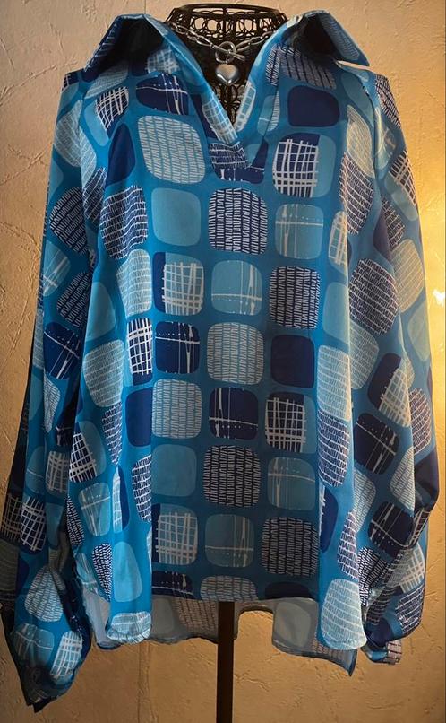 New collection 40/42 mooie kleurige bloes NIEUW, Kleding | Dames, Blouses en Tunieken, Nieuw, Maat 42/44 (L), Blauw, Ophalen of Verzenden
