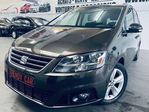 SEAT Alhambra 2.0 TDi Style 7PL+GPS+CAMERA+CARNET+GARANTIE, Auto's, Seat, Bedrijf, Te koop, Alhambra, ABS, Achteruitrijcamera