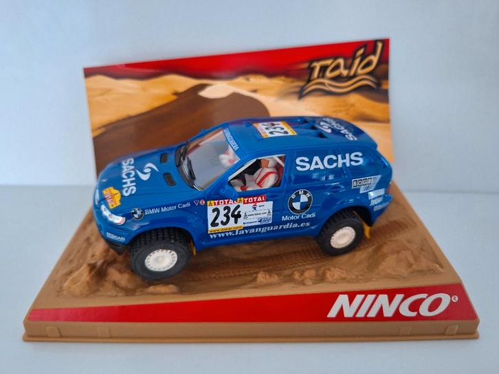 Ninco BMW X 5 Dakar 2002 Nr. 234 X Raid Ref Nr 50343, Kinderen en Baby's, Speelgoed | Racebanen, Nieuw, Racebaan, Elektrisch, Overige merken