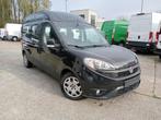 Fiat Doblo met 5 PL +ziekenvervoer 109011.KM KEURING OK, Auto's, Fiat, Voorwielaandrijving, Zwart, Bedrijf, 6 deurs