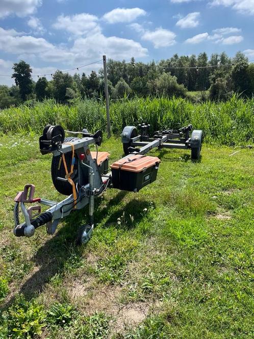 Boottrailer Riba 1300kg, Watersport en Boten, Boottrailers, Zo goed als nieuw, Overige typen, Minder dan 1500 kg, Verstelbare verlichting