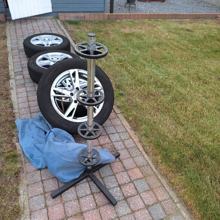 winterbanden met velg, Autos : Pièces & Accessoires, Pneus & Jantes, Pneus et Jantes, Pneus hiver, 16 pouces, 205 mm, Véhicule de tourisme