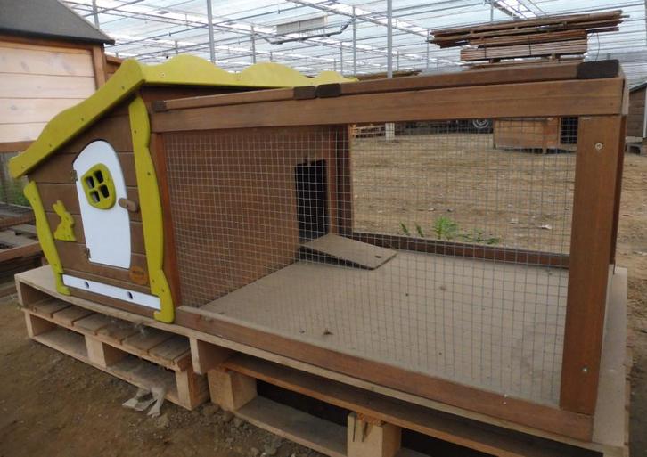 konijnehok Happy Bunny - 120, Dieren en Toebehoren, Knaagdieren en Konijnen | Hokken en Kooien, Nieuw, Kooi, Ophalen of Verzenden