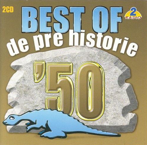 2CD * BEST OF THE PRE HISTORIE '50, Cd's en Dvd's, Cd's | Pop, Zo goed als nieuw, Voor 1960, Ophalen of Verzenden