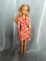 Barbie "robe orange fleurie", Utilisé, Enlèvement ou Envoi, Barbie