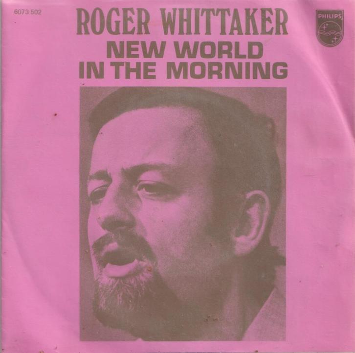 Roger Whittaker – New world in the morning / The book - Sin, Cd's en Dvd's, Vinyl Singles, Gebruikt, Single, Pop, 7 inch, Ophalen of Verzenden