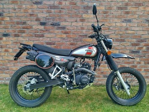 Mash X-Ride 50cc schakelbrommer, Fietsen en Brommers, Brommers | Crossbrommers, Zo goed als nieuw, Ophalen