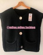 Nieuw gilet/ vest, Kleding | Dames, Verzenden, Nieuw, Zwart