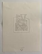 Frank Wagemans -litho “Sfinx”, Antiek en Kunst, Ophalen of Verzenden
