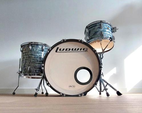 ludwig Classic Maple Fab 22 Sky Blue, Musique & Instruments, Batteries & Percussions, Comme neuf, Ludwig, Enlèvement ou Envoi