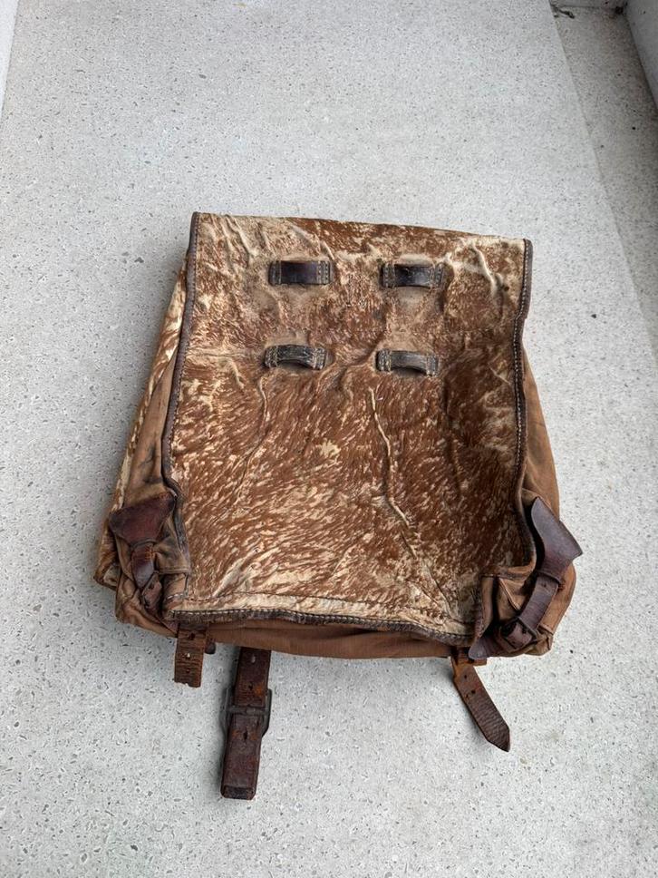 WW1 sac à dos Allemand AVEC REGIMENT, Collections, Objets militaires | Général, Enlèvement ou Envoi