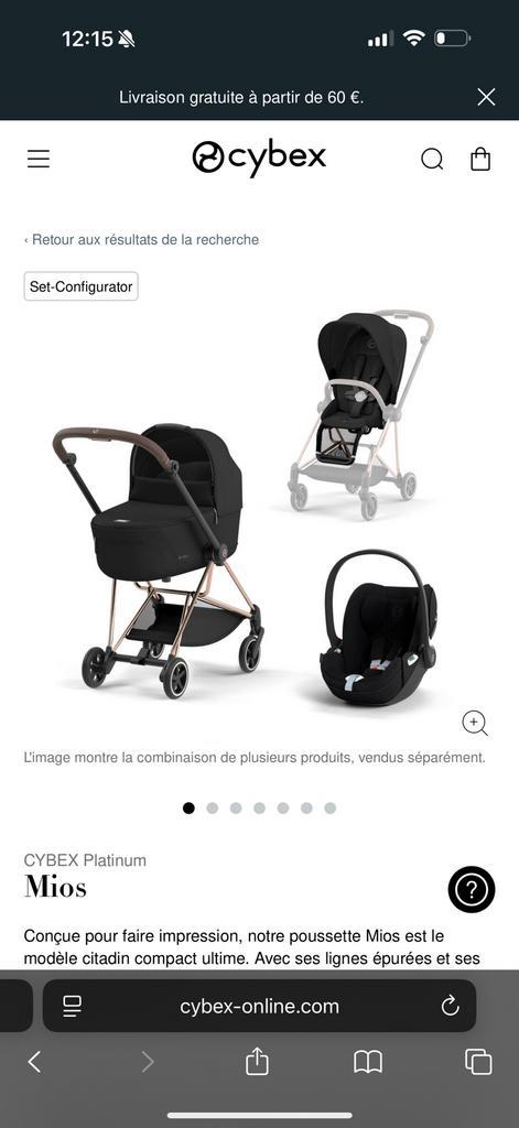Cybex Mios rose gold, Kinderen en Baby's, Kinderwagens en Combinaties, Gebruikt, Kinderwagen, Ophalen