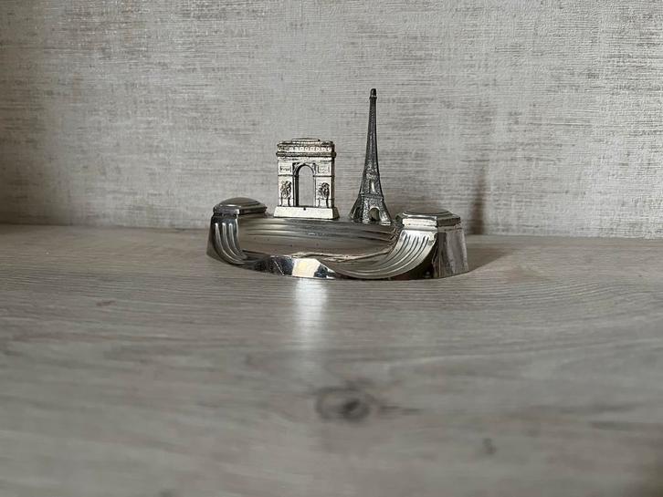 Inktpot voor souvenirs uit het oude Parijs (1930-1950), Antiek en Kunst, Antiek | Kantoor en Zakelijk, Ophalen