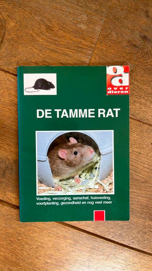 De tamme rat, Livres, Animaux & Animaux domestiques, Comme neuf, Autres espèces, Enlèvement