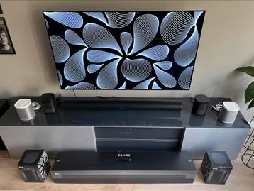 Sonos arc zwart + 2x One gen 2 zwart + 2x Play: One wit beschikbaar voor biedingen