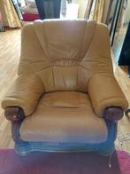 Fauteuil en cuir, Comme neuf, Cuir