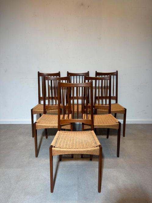 Set of six chairs by Arne Hovmand Olsen for Mogens Kold., Antiek en Kunst, Antiek | Meubels | Stoelen en Sofa's, Ophalen